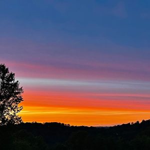 Fiery Sunset 1