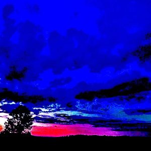 Evening Sky From A Different Point of View